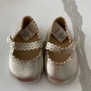 Janie & Jack Leather Flat Dress Shoe’s